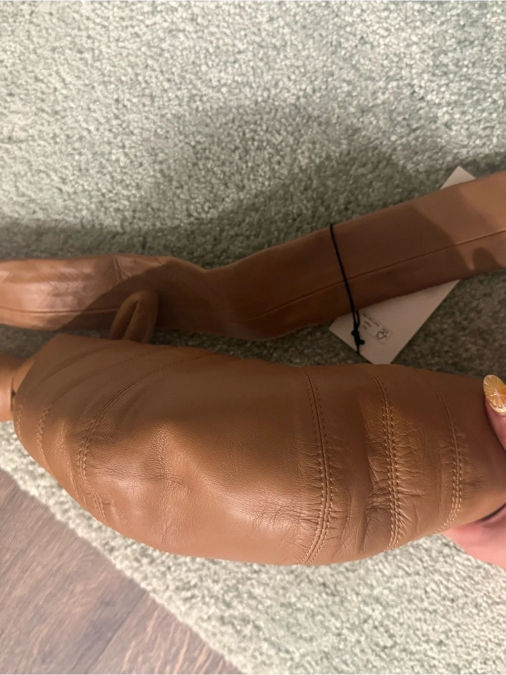 Lemaire Crossiant Sling Bag - Tan